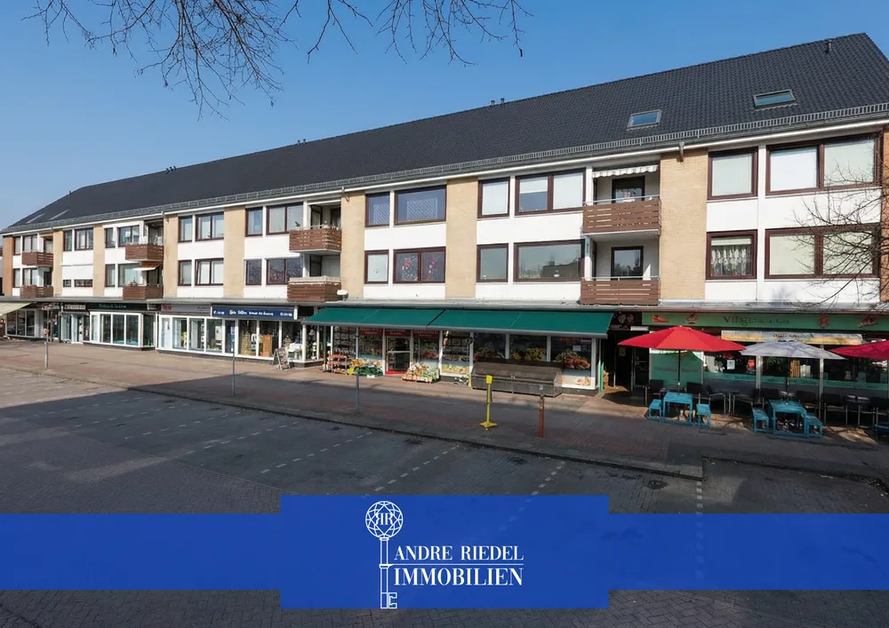 Urbanes Wohnen direkt am Harksheider Markt! 2 Zimmer | Balkon | Garage optional |